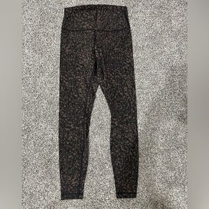 Lululemon wunder train leggings